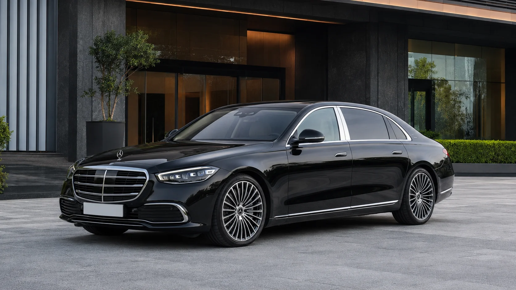 Executive sedan for black car service and corporate travel